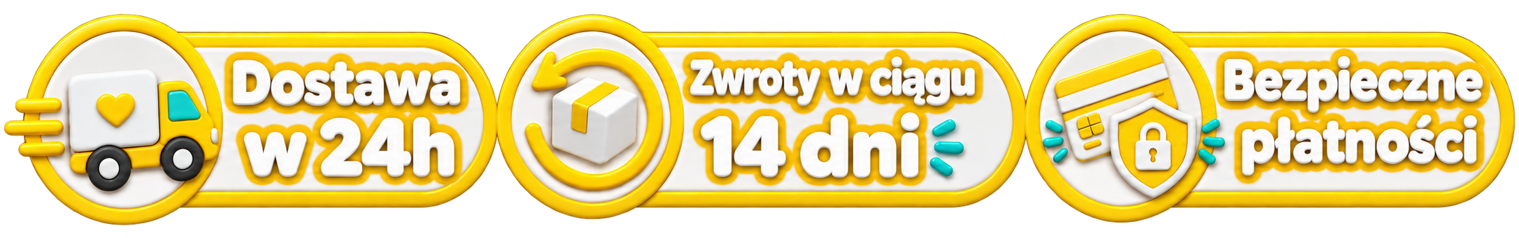 Dostawa, zwroty i bezpieczne płatności