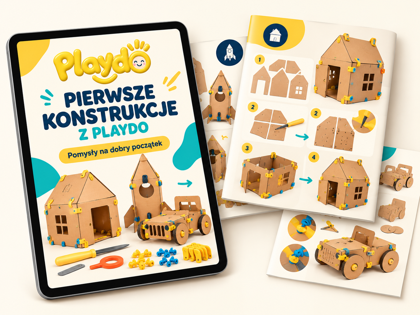 Ebook Pierwsze konstrukcje z Playdo