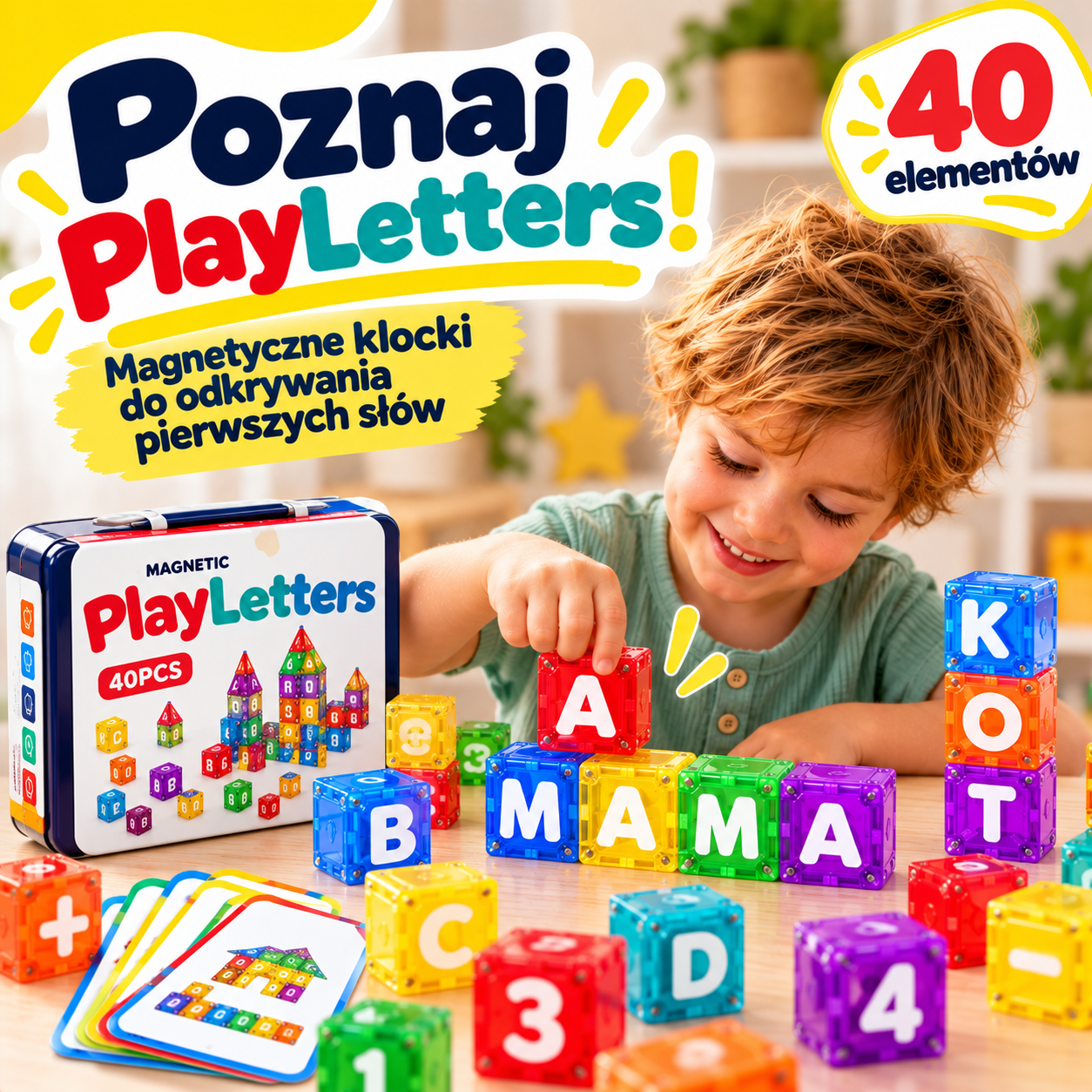 PlayLetters_ Magnetyczna zabawa słowami